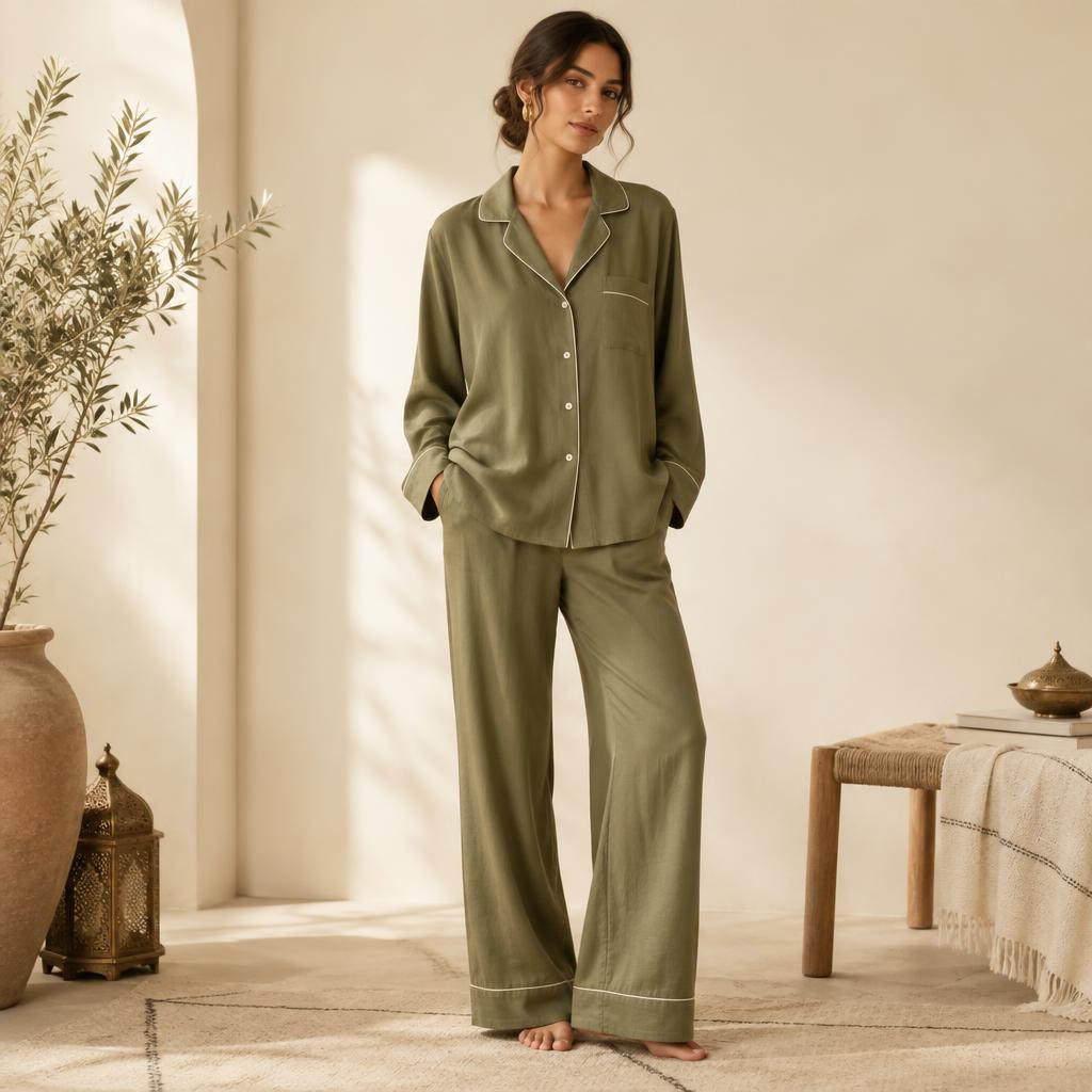 Pyjama Olive Douce